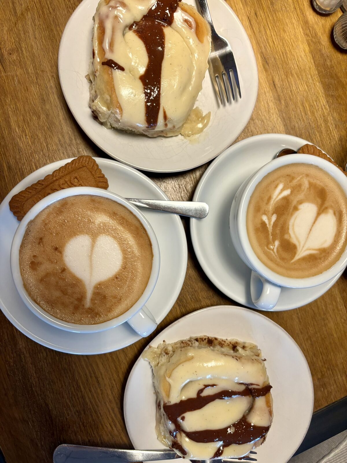 Herz-Latte mit Rolls